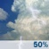 Friday: Chance Showers, Thunderstorms